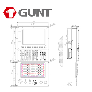 GUNT-600iTa <strong>2</strong>/5 <strong>Axis</strong> <strong>CNC</strong> <strong>Controller</strong> Inclined Bed <strong>Lathe</strong> Vertical <strong>Lathe</strong> Milling and Turning Composite Numerical Control System - Product Image 4