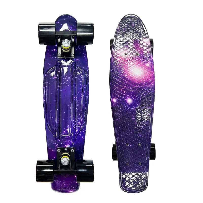 Fabrik Direkt verkauf 22 Zoll Cruiser Board Kunststoff Skateboard Skateboard Kinder Penny Board