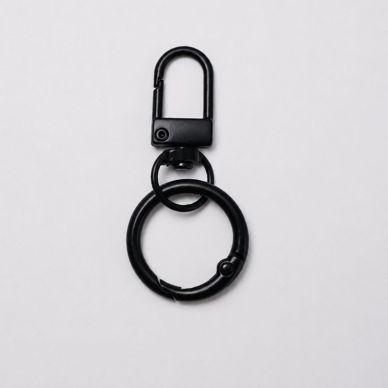 Black - Door latch spring buckle