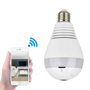 Akıllı ampul güvenlik kamera 1080P gece görüş FHD 360 panoramik hareket sensörlü Led lamba V380 IP kablosuz kamera - Product Image 1