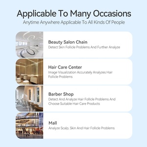 Kimairay HD trắng tóc da đầu phân tích USB & Wifi kết nối máy quét nang tóc sử dụng nhà phát hiện và phân tích da - Product Image 6