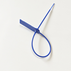 Tùy chỉnh logo riêng trong laser một lần sử dụng con dấu ổ khóa nhựa với nhãn có thể ghi và số sê-ri - Product Image 4