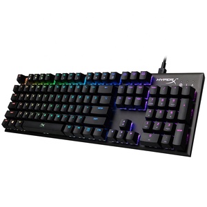 Aloi fps teclado mecânico com fio rgb (teclado mecânico de jogo alimentação, teclado de galinha) aloi fps versão rgb h