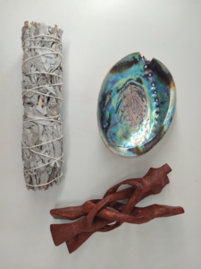 Factory Wholesale New Zealand Polished Abalone Shell <strong>Paua</strong> Shell Smudge Kit - Product Image 4