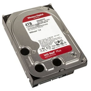WD HDD PLUS ดิสก์สีแดง4TB WD40EFPX SATA3.5นิ้วเครือข่ายองค์กร NAS เซิร์ฟเวอร์เดสก์ท็อปฮาร์ดดิสก์เชิงกล4TB WD40EFPX - Product Image 1