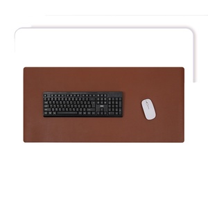 Resistente a prova di acqua di grandi dimensioni sughero tastiera tappetino da tavolo modello quadrato con Logo PU fondo di protezione dalle radiazioni per uso PC - Product Image 5