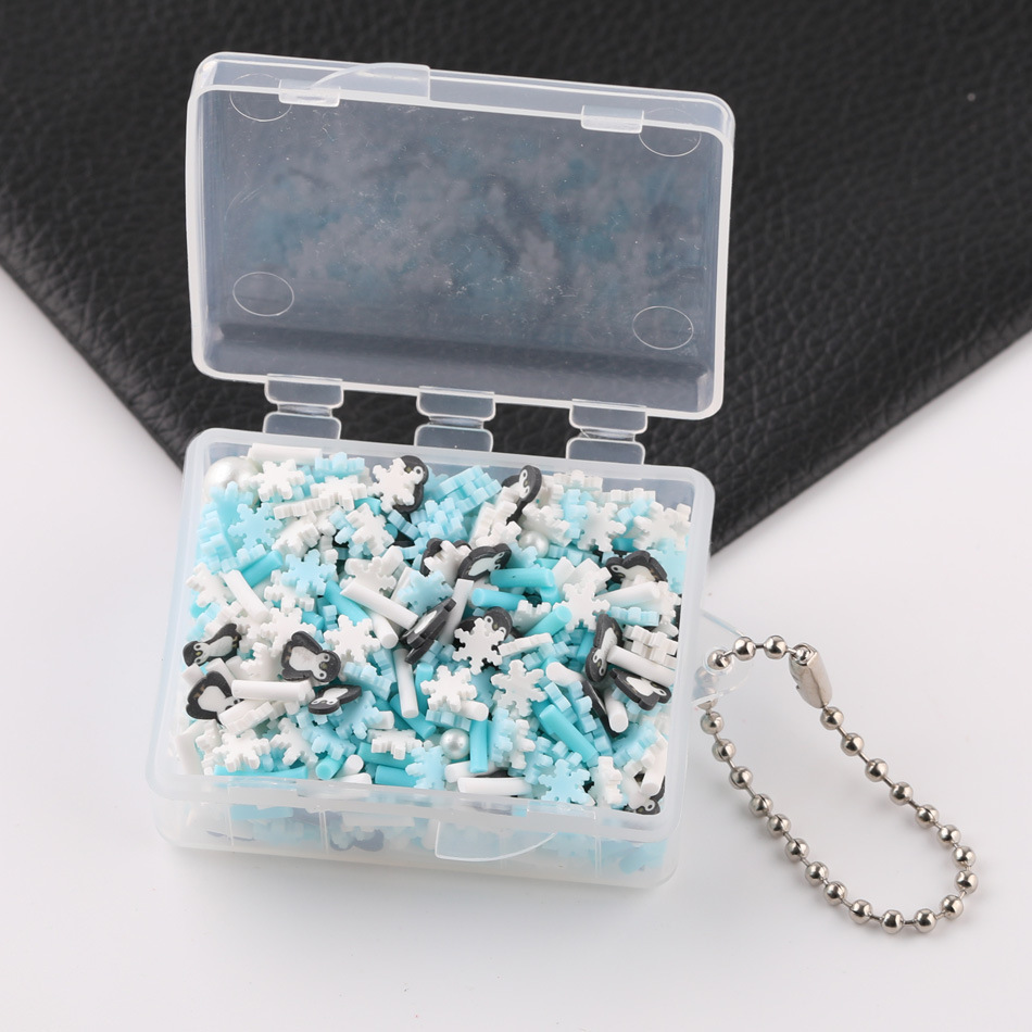 Sky Blue Snowflakes