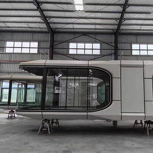 Sang Trọng Hiện Đại Không Gian Viên Nang Prefab Modular Tiny Nhà Trung Quốc Phong Cách Thiết Kế Nhà Di Động Cho Khách Sạn Biệt Thự Và Cửa Hàng Sử Dụng - Product Image 4