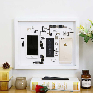 Wholesale 12x12 White Black Deep Shadow Box Frames Bulk  Mobile Phone Keepsake Creative Diy Photo Frame Memory Box - Product Image 6