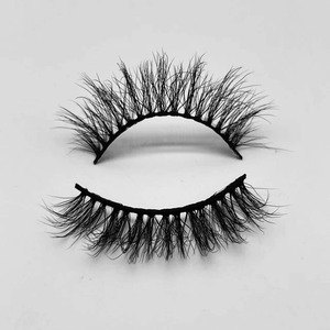 Kabarık 5d sahte vizon kısa Lashes 15mm vizon 5d kirpikler toplu paketleri ile toptan Lashes özel ambalaj ile logo - Product Image 6