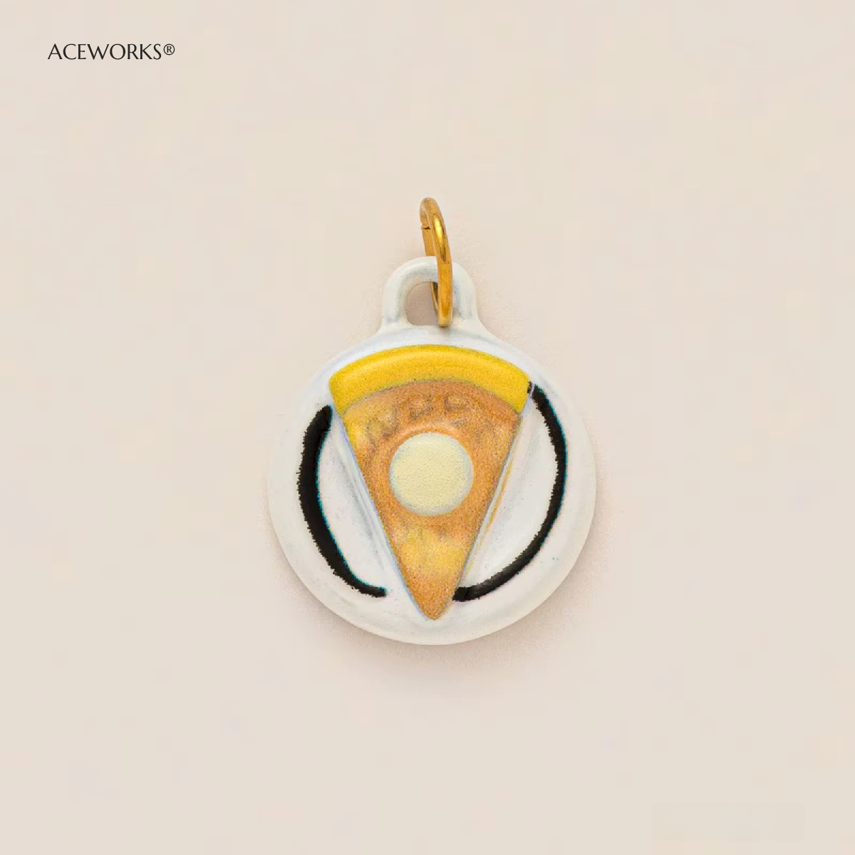 Pie Slice Charm