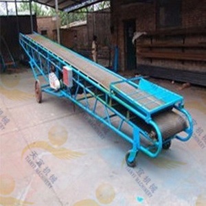 Transportador de correa de descarga de carga de camión portátil para material a granel y cajas de embalaje completas - Product Image 2