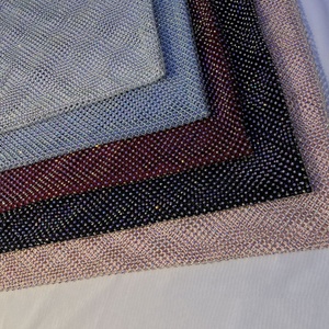 Гексагональная сетка с кристаллами - Product Image 1