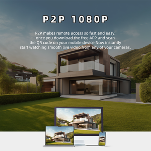 5MP 4CH NVR POE NVR Set di telecamere Kit di sicurezza per la casa 4K Wireless IP67 CCTV Wifi telecamera di rete sistema di Surveil - Product Image 4