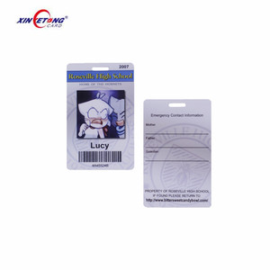 XYT Großhandel kunden spezifische RFID PVC Single-Face Printing Schul bibliothek Loan Card - Product Image 5