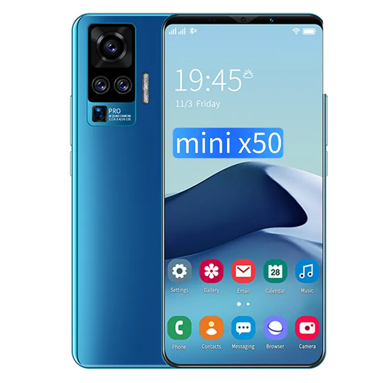 Teléfono Móvil X50mini, pantalla HD de 4,5 pulgadas, 6 + 128GB de capacidad, sistema Android, Tarjeta sim dual, original, precio bajo