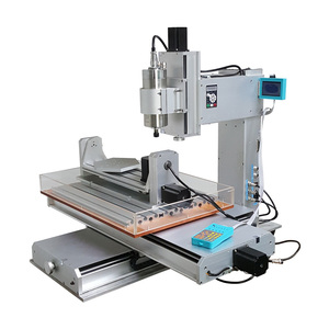 Columna Cnc 6040 3040 4 ejes 5 ° eje de rotación 1500W husillo Mach3 CNC enrutador grabador de Metal máquina cortadora de fresado