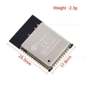 真新しいESP32 ESP-32S WiFiモジュールBLE 4MB SPIフラッシュデュアルコアCPUチップESP-WROOM-32 - Product Image 4