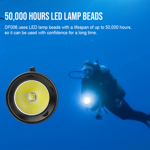 Trustfire df006 Scuba <span class=keywords><strong>Diving</strong></span> Đèn pin 2300 lumen dưới nước 100m IP68 không thấm nước 26650 Dive <span class=keywords><strong>Torch</strong></span> - Product Image 4