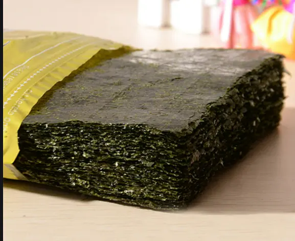 Tảo Biển Vàng Biển Biển Yakinor Đồ Ăn Nhẹ Rong Biển Nướng Sushi Nori