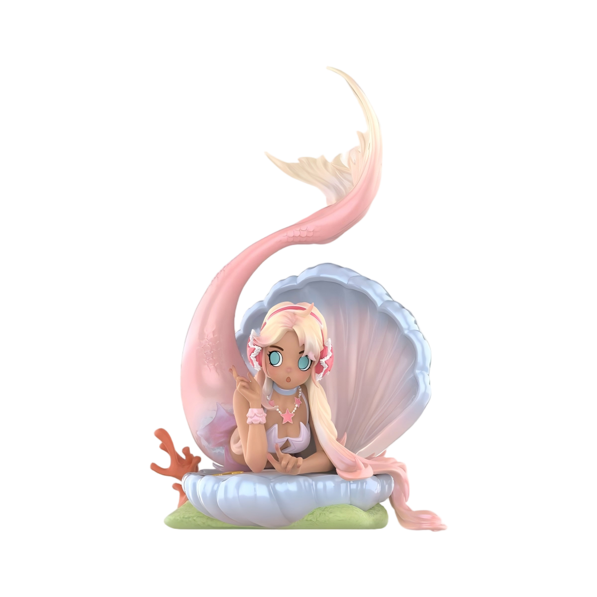 Figurine-Poppy de la chanson de la sirène Peach Riot