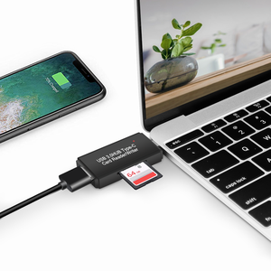 3 in 1 lettore di schede USB C USB3.0 a SD MicroSD TF lettore di schede di memoria per computer portatile - Product Image 2