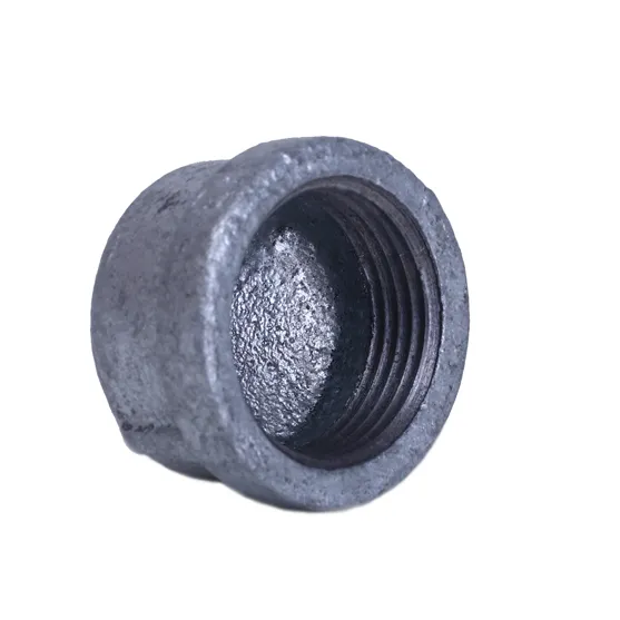 DN15-50 FM aprovação preto maleável ferro fundido industrial metal fêmea rosca acessórios para tubos fêmea plugues encanamento peças