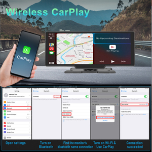 Cámara carplay con pantalla táctil de 10,26 pulgadas Android Auto AUX FM GPS navegación coche DVD DVR Player - Product Image 4