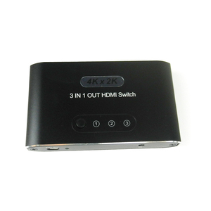 Interruptor de interfaz HDMI, 3 puertos, 3 puertos, mando a distancia IR, 3 entradas, 1 salida, 4K, HDMI, 3 en 1, 3x1