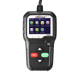 KONNWEI KW680 EOBD OBDII CAN, lector de código de coche, herramienta de diagnóstico de escáner OBD2 completo en varios idiomas, escáner automático KW 680 - Product Image 5