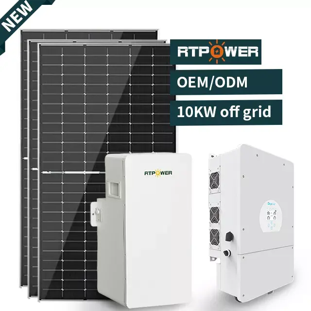 RTPOWERオンラインWholesaletorミニパネル10KWオフグリッド太陽エネルギー貯蔵システム