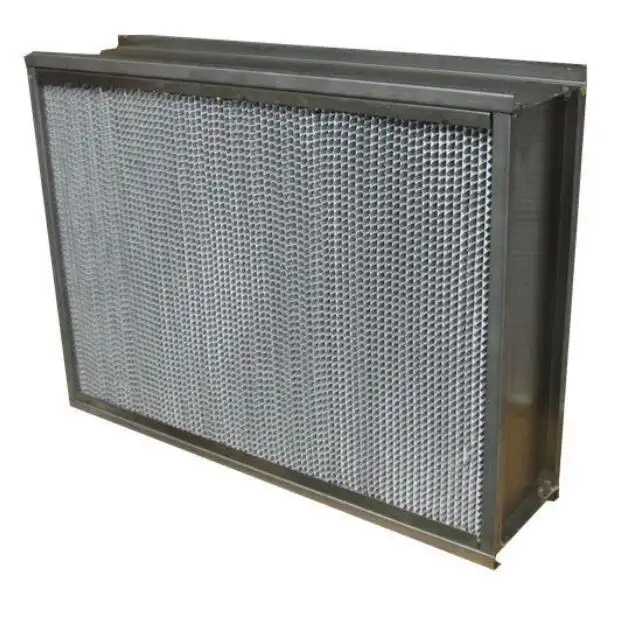 24x24 pulgadas de aire Hepa Filtro de fibra de vidrio para la ventilación