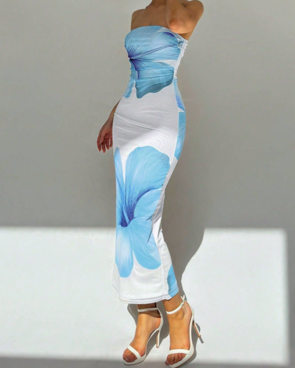 Blanc et bleu