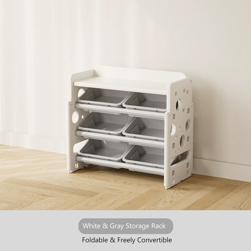 White&Gray storage Rack