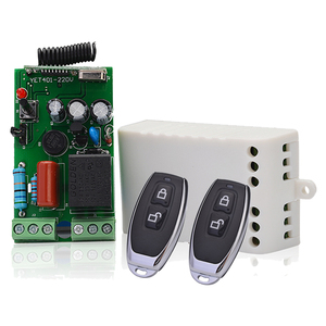 Telecomando wireless a un canale con tecnologia RF con trasmettitore rf con telecomando da 2 pezzi 433.92mhz 220V On off interruttore rf - Product Image 1