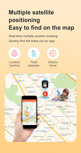 สมาร์ทวอทช์4G กล้องคู่ WIFI GPS ใส่ซิมการ์ด4G เครือข่าย4G ระบบแอนดรอยด์4 + 64GB Google Play Smart Watch 9 - Product Image 5
