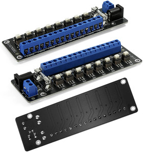 PCB017D 3V-24V DC индивидуальный модуль распределения питания 8 каналов - Product Image 1