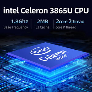 Intel celeron 3865U 6 Gigabit Ethernet porte 2 SFP Firewall Ubuntu LINUX Micro soft router Server Mini PC computer per l'industria - Product Image 3