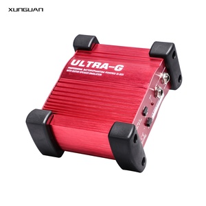 Gi100高品質アクティブDIボックスプロフェッショナルバッテリー/ファントムパワードDIボックス、ギタースピーカーエミュレーション付き - Product Image 1