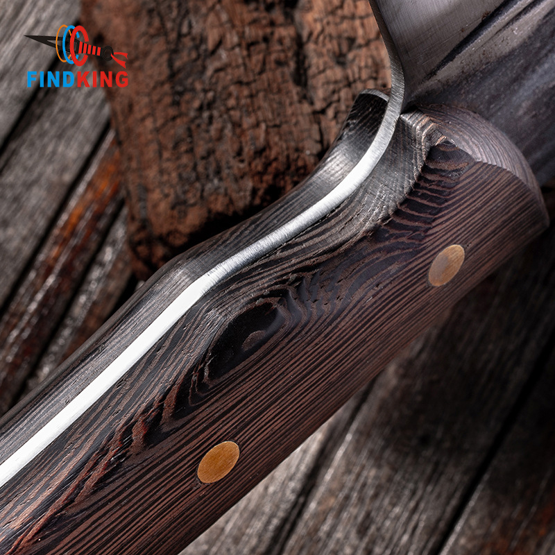Ultra Sharp 3mm Blade Full Tang Forged High-carbon Steel Wenge Wood Handle Kitchen Knives Chinese Chef Cleaver Butcher Knife