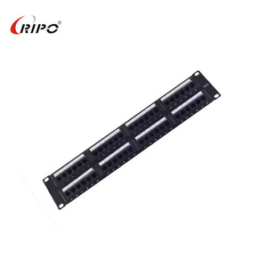 24-Port Cat6 Unshielded <strong>Patch</strong> <strong>Panel</strong> High-Speed 10Gbps for SMB/Office <strong>Networks</strong> Metal 1U Rack Mount Tool-Free Installation