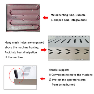 <strong>CE</strong> <strong>Proved</strong> Screen Printing Drying Clothes Electric <strong>Heater</strong> Flash Cure Units Adjustable with Sensor - Product Image 5