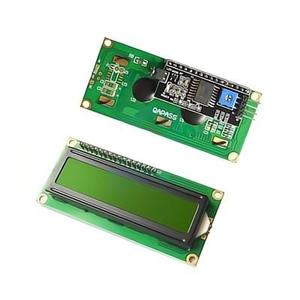 LCD1602A IIC 3.3V 5V <strong>Color</strong> Screen <strong>LCD</strong> <strong>Display</strong> Panel <strong>Module</strong> Blue Yellow Green with High Visibility - Product Image 1