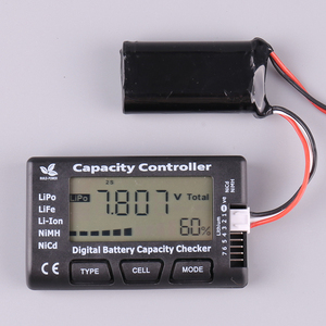 CellMeter7 V2 con función de equilibrio Comprobador de capacidad de batería digital medidor de voltaje para LiPo/LiFe/Li-ion 2-7S 0.001V - Product Image 5