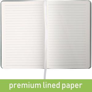 Agenda con fecha inspiradora Cuaderno de lino de gratitud personalizado 100 Papel reciclado Encuadernado en espiral interior-Haga su propio diseño - Product Image 6