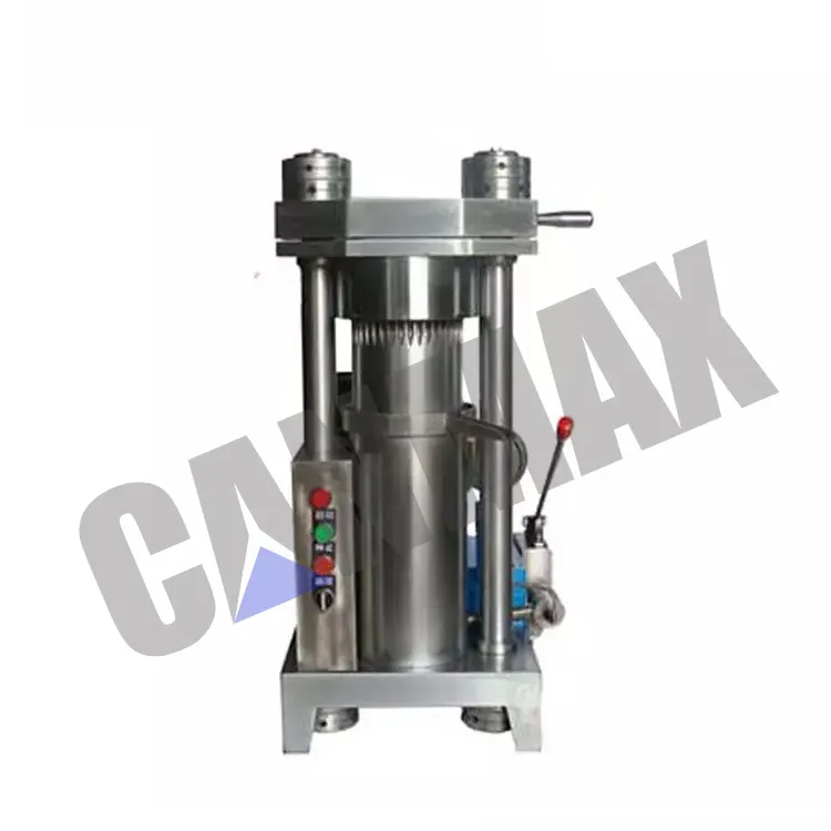 Extracción automática de plantas de pavo en frío para máquina de prensa de aceite hidráulico