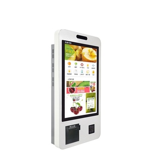 LCD-Monitor Maschine Dual-Screen-Android-Media-Player Digital Signage Software Affiliate-Programm Werbe ausrüstung Kiosk