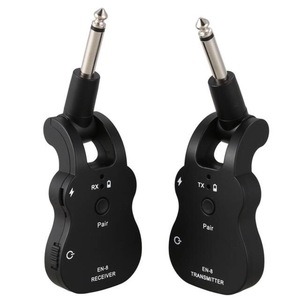 Transmisor de guitarra inalámbrico, ireless ystem ransmitter eceiver, recargable