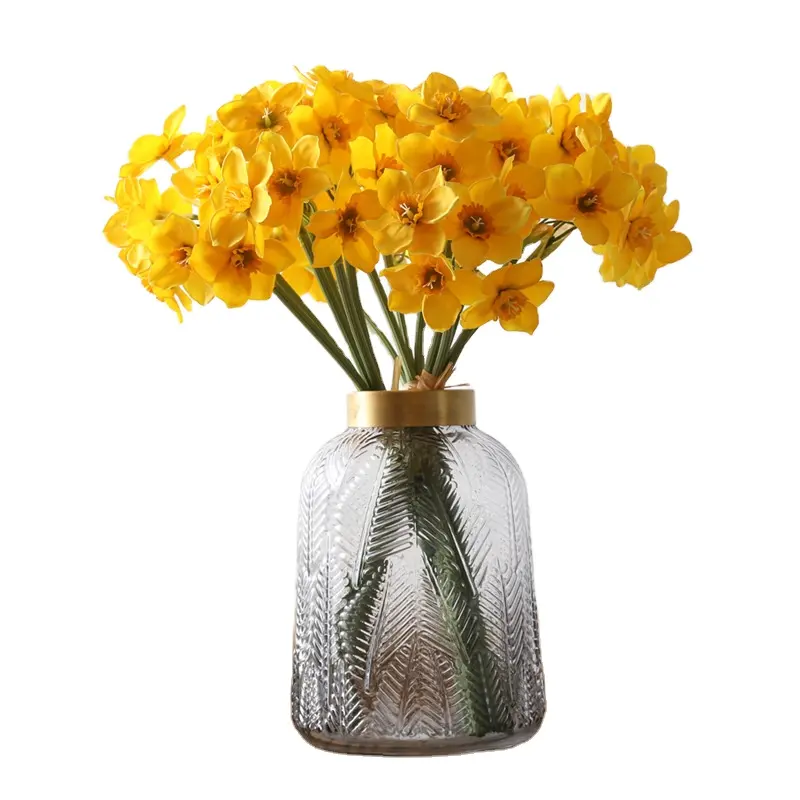 وصل حديثا حزمة زهور زهرية من الفرانجيباني الصناعي لتزيين حفلات الزفاف المنزلية