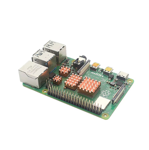 <strong>Raspberry</strong> <strong>Pi</strong> 4 Heat Sink Metal Copper Heatsink Passive Cooling Pad Heat Dissipation Radiator for <strong>Raspberry</strong> <strong>Pi</strong> 4 Model B - Product Image 5